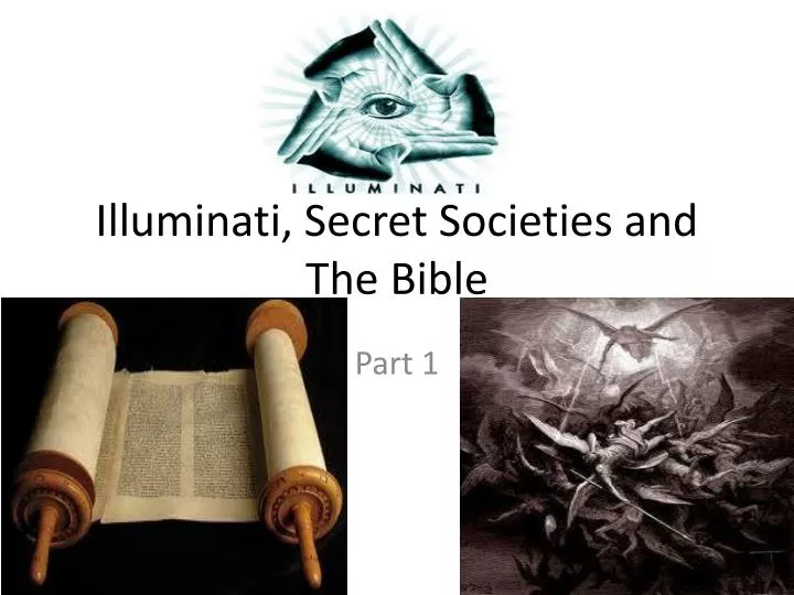 illuminati secret societies and the bible