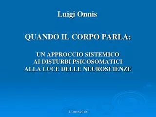 Luigi Onnis