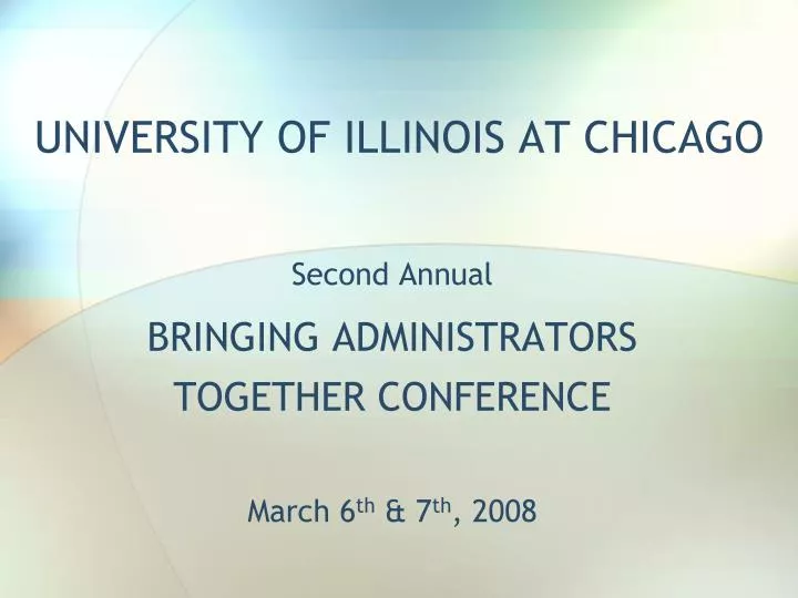 university of illinois at chicago