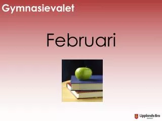 Gymnasievalet