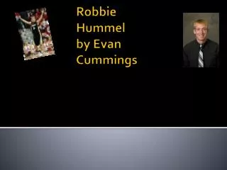 Robbie Hummel by Evan C ummings