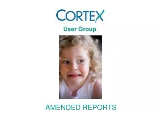 AMENDED REPORTS