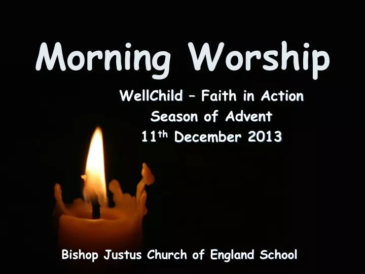morning worship
