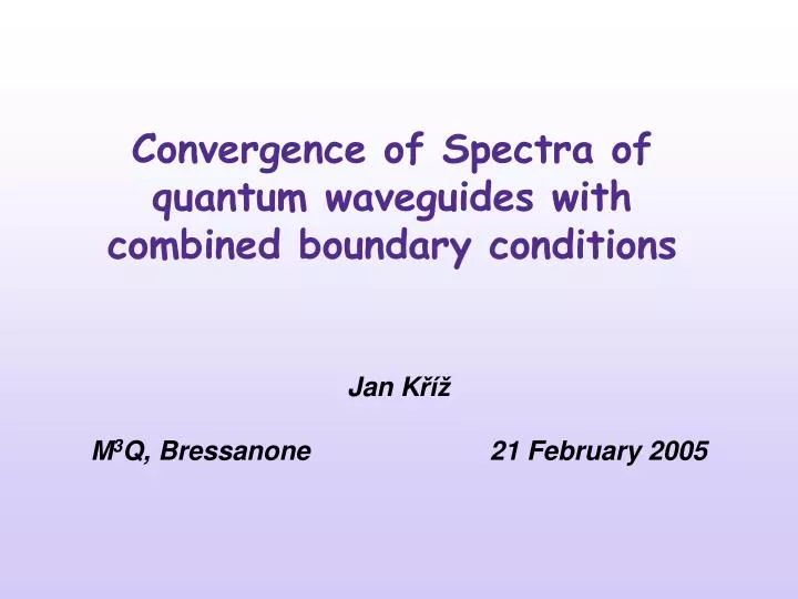 convergence of spectra of quantum waveguides with combined boundary conditions