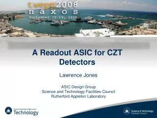 A Readout ASIC for CZT Detectors