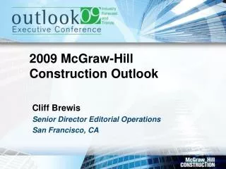 2009 McGraw-Hill Construction Outlook
