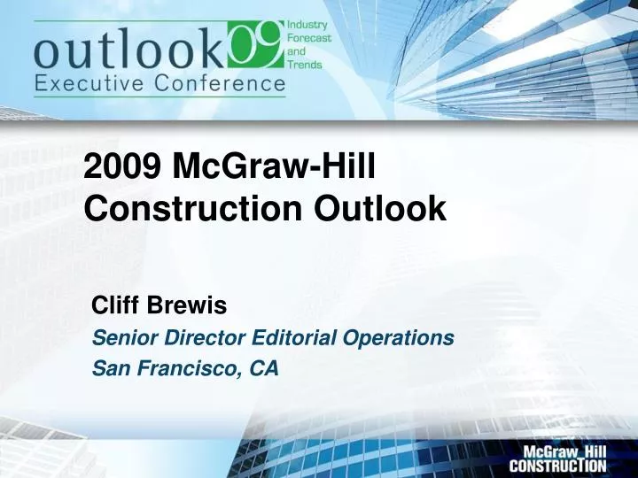 2009 mcgraw hill construction outlook
