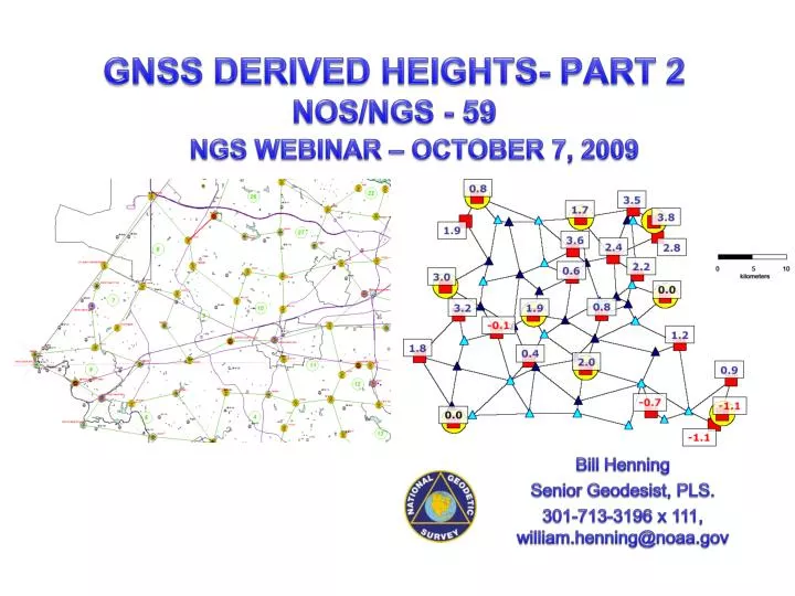 gnss derived heights part 2 nos ngs 59