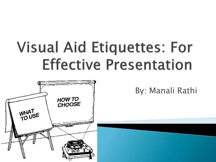 visual aid etiquettes for effective presentation