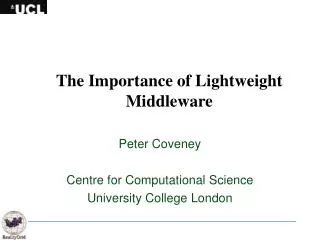 The Importance of Lightweight Middleware