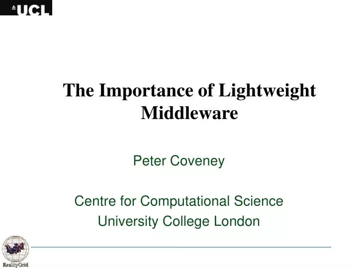 the importance of lightweight middleware