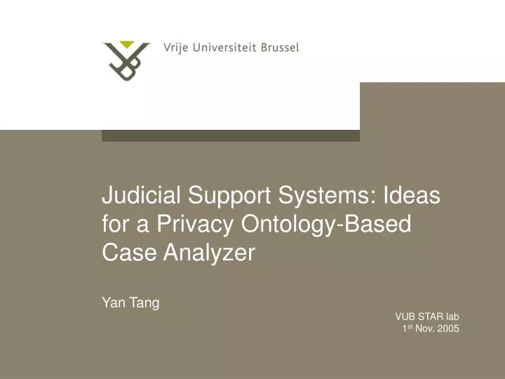 judicial support systems ideas for a privacy ontology based case analyzer
