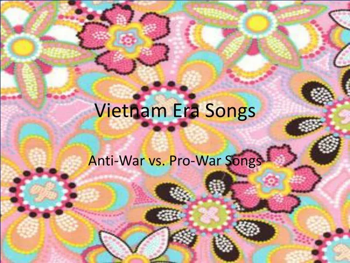 vietnam era songs