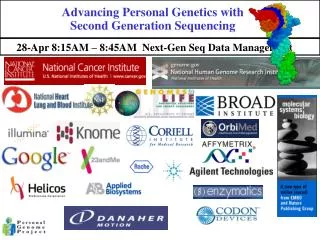 Advancing Personal Genetics with Second Generation Sequencing