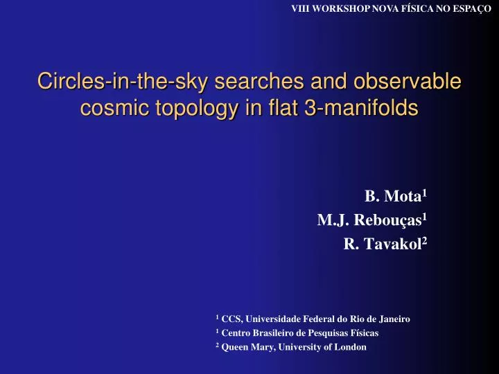 circles in the sky searches and observable cosmic topology in flat 3 manifolds