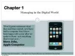 Managing in the Digital World: Insights and Strategies for Information Systems Success - slide 1