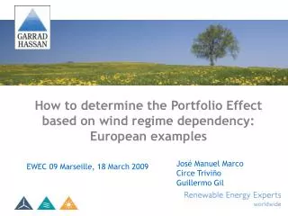 How to determine the Portfolio Effect based on wind regime dependency: European examples