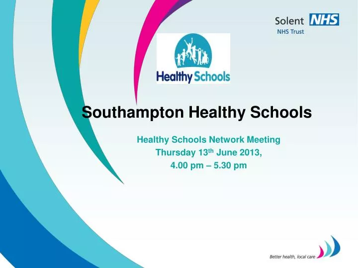southampton healthy schools
