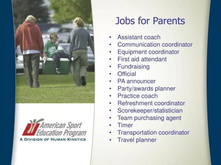 jobs for parents