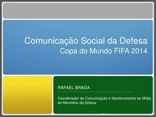 Comunicação Social da Defesa