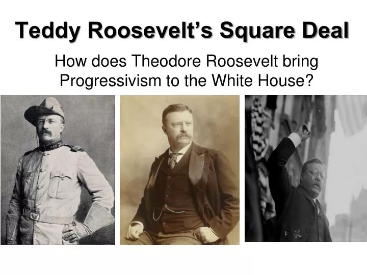 teddy roosevelt s square deal