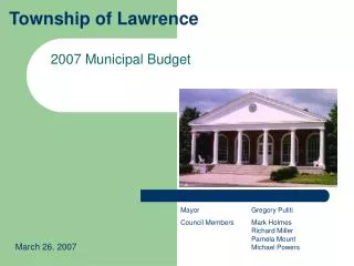 Township of Lawrence