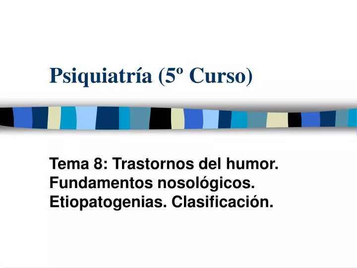 psiquiatr a 5 curso