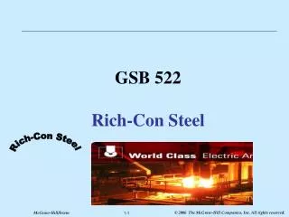 GSB 522 Rich-Con Steel