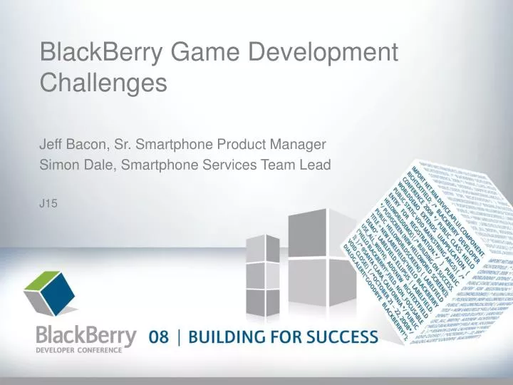 blackberry game development challenges