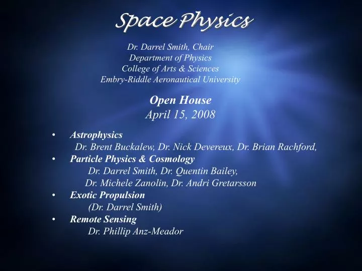 space physics