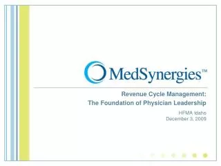 Revenue Cycle Management: The Foundation of Physician Leadership
