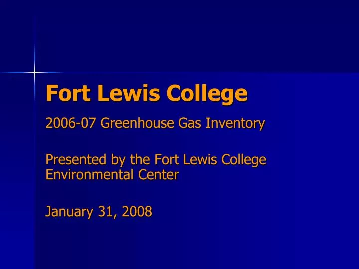 fort lewis college