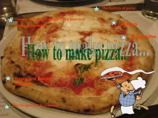 How to make pizza...