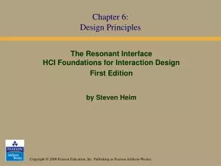 Chapter 6: Design Principles