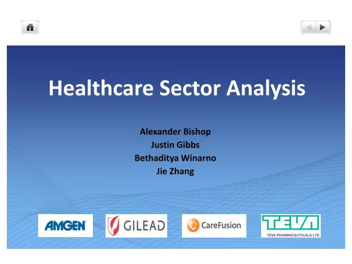 healthcare sector analysis