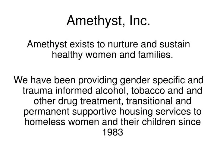 amethyst inc