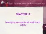 Managing Occupational Health and Safety: Key Perspectives and Legislative Framework in Australia - slide 1