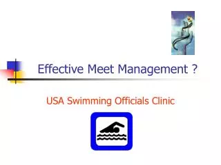 Effective Meet Management ?