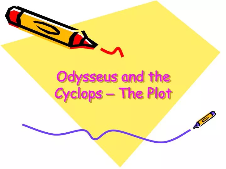 odysseus and the cyclops the plot