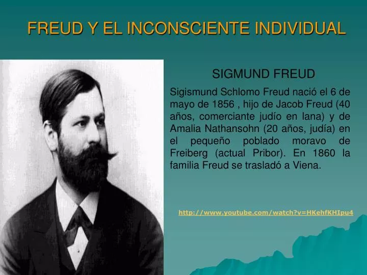 freud y el inconsciente individual