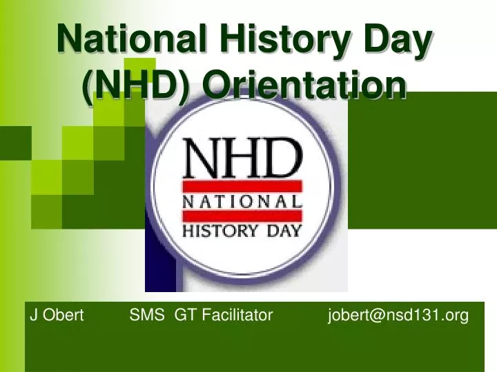 national history day nhd orientation