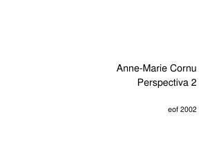 Anne Marie Cornu