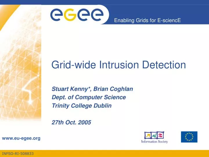 grid wide intrusion detection