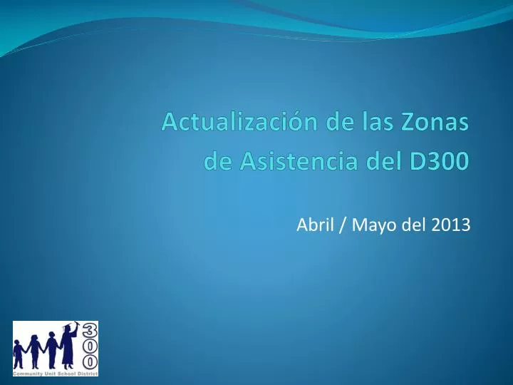 actualizaci n de las zonas de asistencia del d300