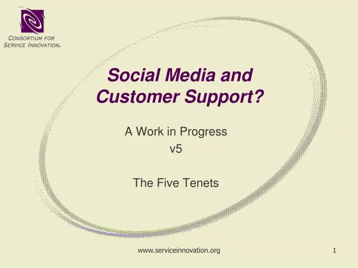 social media and customer support