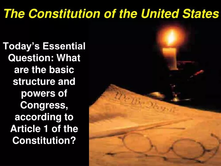 the constitution of the united states