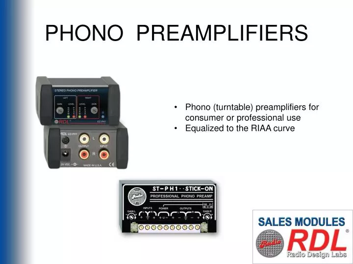 phono preamplifiers