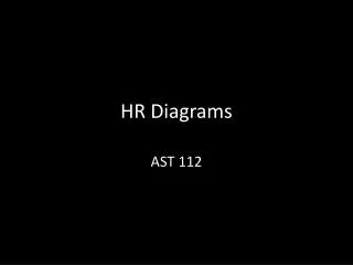 HR Diagrams