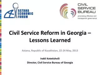 Civil Service Reform in Georgia – Lessons Learned