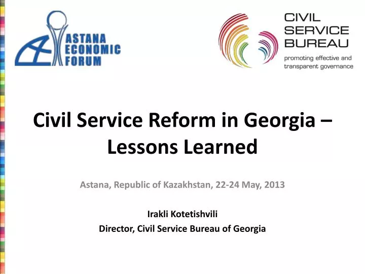 civil service reform in georgia lessons learned